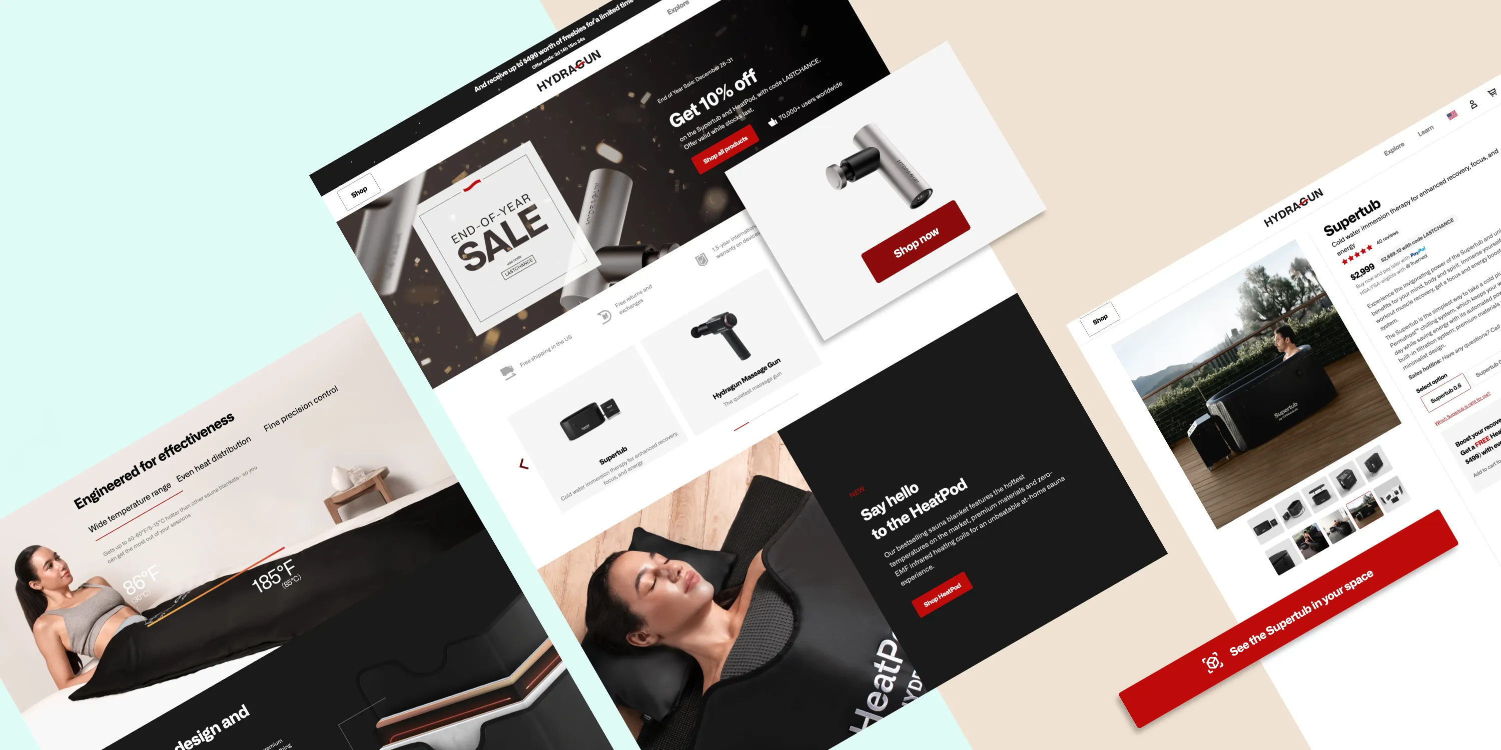 ecommerce screenshots